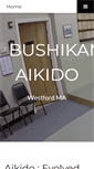 Mobile Screenshot of bushikanaikido.com